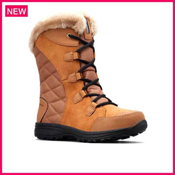Shoes - Waterproof Snow Boots with Insulation, Mid-Calf Winter Boots for Women